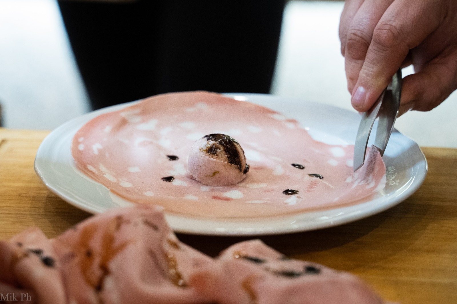 Sorbetto alla mortadella